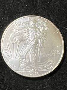 2016 AMERICAN SILVER EAGLE 1 TROY OZ .999 FINE SILVER