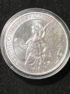 5 TROY OZ .999 FINE SILVER 2022 ST HELENA ROUND IN AIRTITE