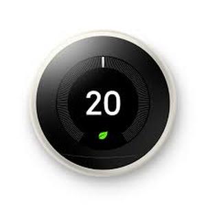 Google Nest Learning Thermostat - Smart Wi-Fi Thermostat - White  Customer Returns See Pictures