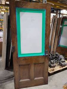 lot 15 image: Door 18 Right Hand Swing with Frame, Trim and Closer (524001)