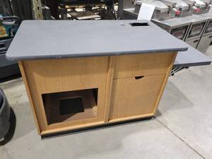 lot 56 image: Classroom Podium with Electrical Outlet (526534)