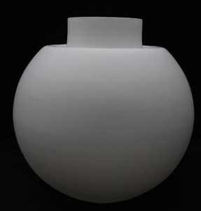 HUGE  HARD TO FIND RETRO PENDULUM FROSTED LIGHT  GLOBE