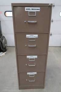 HON 4 DRAWER FILE CABINET