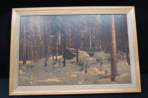 VINTAGE FRAMED ART.