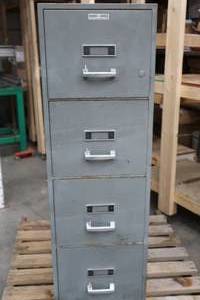 HERRING-HALL-MARVIN SAFE CO. SAFE  FILE CABINET