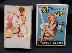 RARE ALBVERTO VARGAS PLAYING CARDS