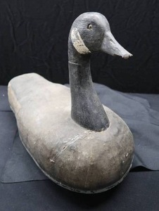 LG VINTAGE CANVAS COVERED DECOY