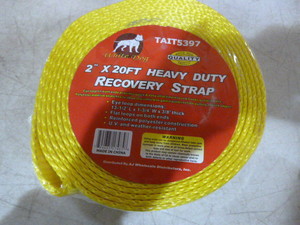 White Dog Heavy Duty Recovery Strap