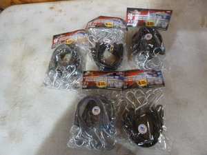 5 Packs of Erickson 10 Rubber Tarp Straps