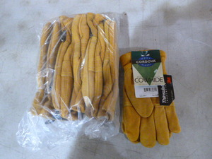 8 Pair of Cordova Cowhide Work Gloves