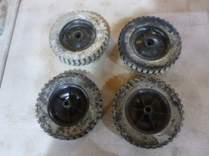 4 Rubber Tires
