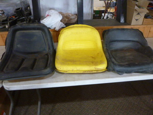 3 Tractor Seats