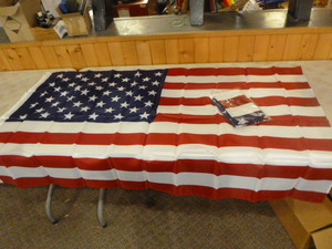 2 American Flags