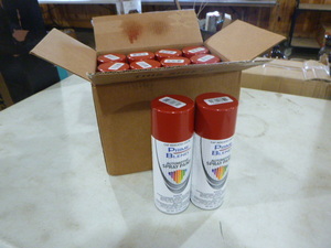 12 Cans of Prime Blend Automotive Spray Paint