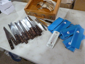 Lot of Knives and Thermometers