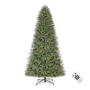 Home Accents Holiday 12 ft. Pre-Lit LED Jackson Noble Fir Artificial Christmas Tree