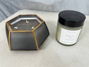 lot 20 image: 2 New Designer Candles