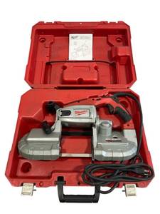 lot 1 image: Used Milwaukee Deep Cut Portable Band Saw (6232-6N) in Good Working Condition ($300 Retail Price)