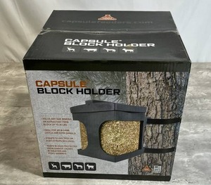 lot 72 image: New Capsule Block Holder Feeder