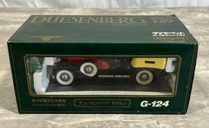 lot 94 image: NOS 127 G-124 Duesenberg 1930 Model Car with Some Box Wear