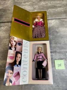 lot 114 image: New Open Box Vintage 1998 Avon Barbie Special Edition & 1996 Winter Rhapsody Avon Barbie - some box wear