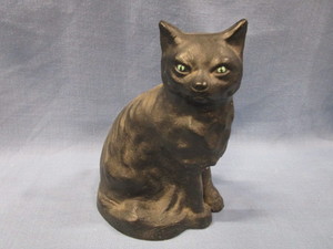 Cast Cat Door Stop
