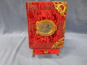 Antique Photo Album With Stand