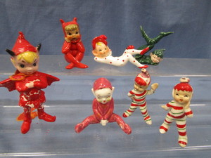Ceramic Pixies  Elves
