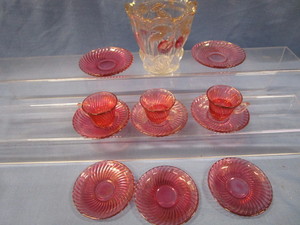 Demi Cups & Saucers, Northwoods Sugar