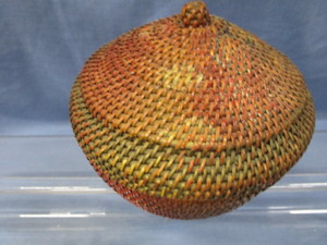 Folk Art Antique Basket