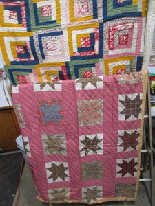 Quilts Hand Quilted & Log Cabin