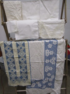 Table Linens, Hardanger & Embroidered