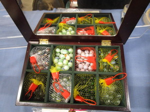 Marbles & Display Box
