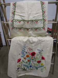 Embroidered Folk Art Aprons