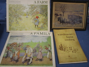 Books, Carl Larrson Paintings, Cook Book