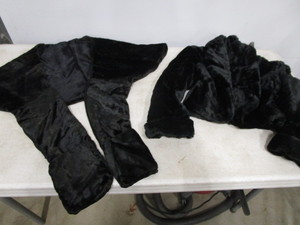 Fur Jacket & Shawl