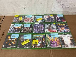 lot 227 image: LOT OF 15 Microsoft Xbox Video Games