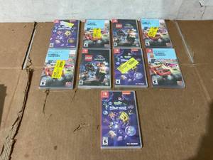 lot 229 image: LOT OF 9 Nintendo Switch Video Games