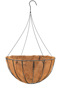 lot 141 image: Arcadia Garden Products CB36 20 Black Grow Basket with Liner