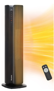 lot 217 image: Pelonis 30 Digital Tower Heater with Remote, New, Black, PSHC30TD4BB