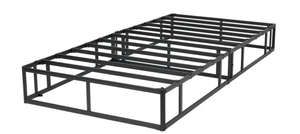 lot 400 image: Mainstays 9 Queen High Profile Easy Assembly Smart Metal Box Spring
