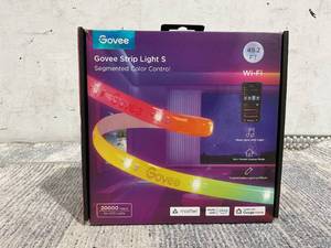 lot 106 image: Govee 49.2ft Wi-Fi RGBICW LED Strip Light