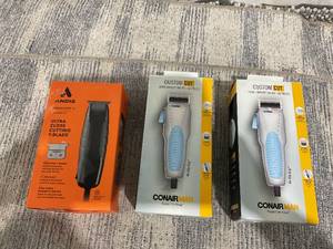 lot 132 image: LOT OF 3 Hair Grooming Kits