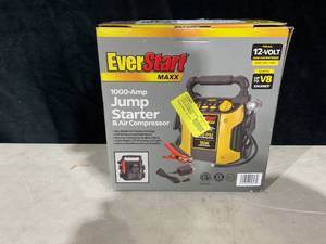 lot 306 image: EverStart 1000 AMP Jump Starter & Compressor