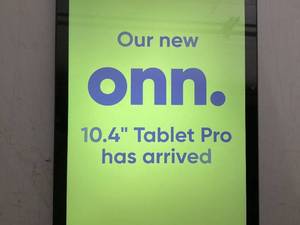 lot 411 image: Onn. 10.4 Tablet Pro, 64GB (2023 Model) - Gray