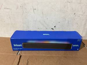 lot 244 image: onn LED Soundbar 20