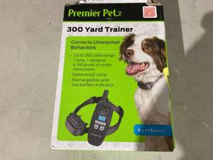 lot 372 image: Premier Pet 300 Yard Remote Trainer