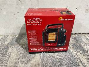 lot 184 image: Mr. Heater Brand Portable Buddy 9,000 BTU Outdoor Camping Liquid Propane Heater