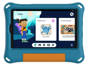 lot 410 image: Onn. 8 Kids Tablet, 32GB, (2024 Model) - Aqua