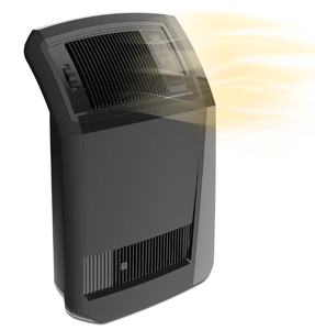 lot 423 image: Lasko 1500W Cyclonic Ceramic Console Electric Space Heater with Timer